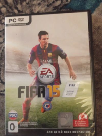 Лот: 20980125. Фото: 1. Игра PC DVD FIFA 15. Игры для ПК