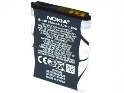 Лот: 14668207. Фото: 1. АКБ для Nokia BL-5B ( 6060/3220... Аккумуляторы