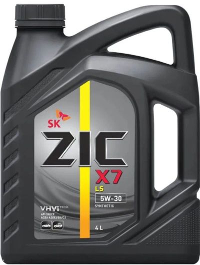 Лот: 20073428. Фото: 1. ZIC NEW X7 LS 5w30 SN/CF, C3 4... Масла, жидкости