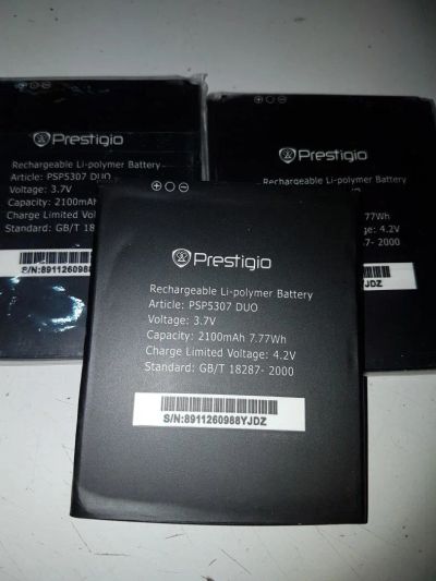 Лот: 10943529. Фото: 1. prestigio psp5307 duo акб новый... Аккумуляторы
