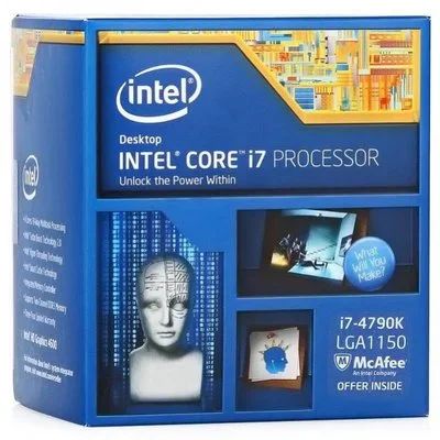 Лот: 9438263. Фото: 1. Intel Core™ i7-4790K (BOX) (8M... Процессоры