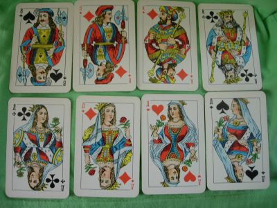 Лот: 12718025. Фото: 1. Карты игральные атласные (СССР... Настольные игры, карты