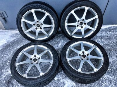 Лот: 10780323. Фото: 1. Японские диски Yokohama AVS Model... Шины на дисках