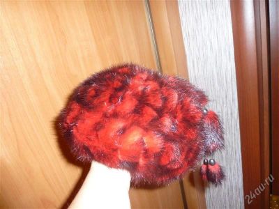 Лот: 2633869. Фото: 1. Продам шапку вязанная норка 55-57... Головные уборы