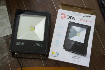 Лот: 9816828. Фото: 1. LED прожектор 50W 220V 6500K IP65... Другое освещение