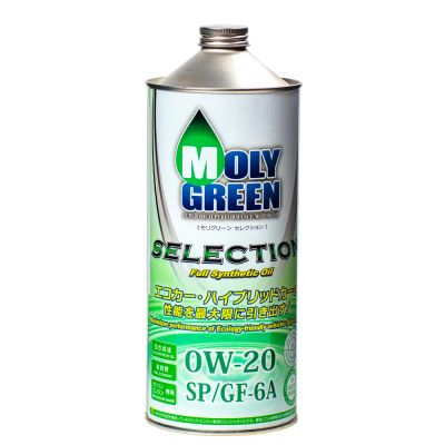 Лот: 20282574. Фото: 1. Moly Green Selection 0W20 SP/GF-6A... Масла, жидкости