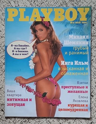 Лот: 16291008. Фото: 1. журнал "Playboy" (Плейбой). №6... Другое (журналы, газеты, каталоги)