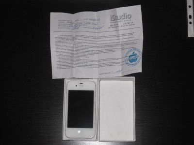 Лот: 5219224. Фото: 1. Айфон 4 32 гб (Обмен). Смартфоны