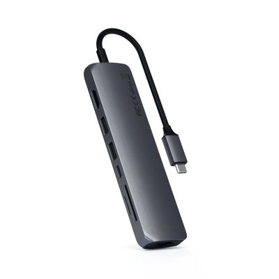 Лот: 21574414. Фото: 1. USB адаптер Satechi USB-C Slim... Шнуры, кабели, разъёмы