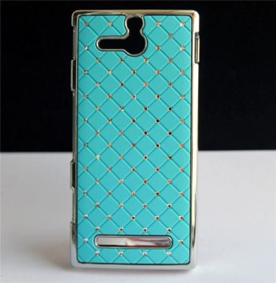 Лот: 3955627. Фото: 1. чехол со стразами на Sony Ericsson... Чехлы, бамперы