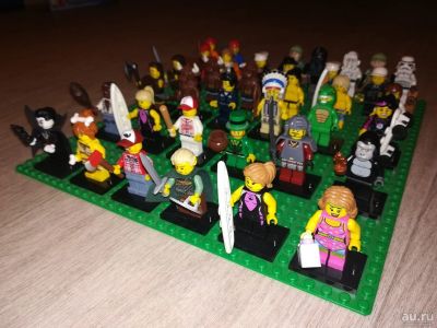 Лот: 10130071. Фото: 1. Продам минифигурки от Lego. Оригинал... Конструкторы