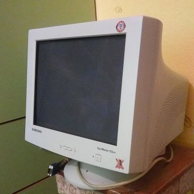 Лот: 16997448. Фото: 1. Монитор Samsung SyncMaster 753dfx... ЭЛТ-мониторы