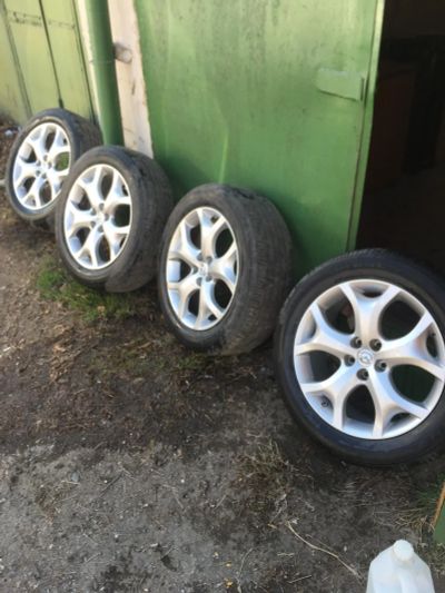 Лот: 11511877. Фото: 1. Оригинальные диски с Mazda CX7... Диски