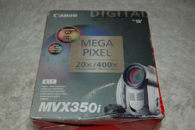 Лот: 9022509. Фото: 1. Видеокамера Canon MVX350i. Видеокамеры
