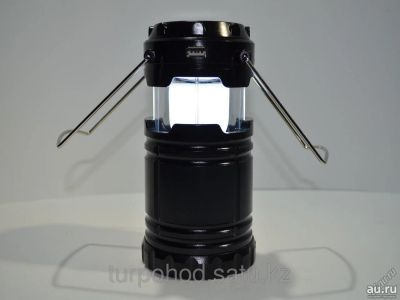 Лот: 9516227. Фото: 1. Фонарь аккумуляторный с солнечной... Фонарики
