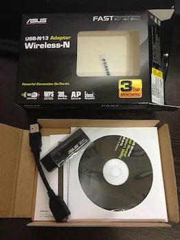 Лот: 3367060. Фото: 1. USB-N13 Adapter Wireless-N С РУБЛЯ. WiFi, Bluetooth адаптеры