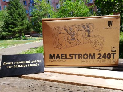 Лот: 11747618. Фото: 1. Водяное охлаждение DeepCool GamerStorm... Системы охлаждения