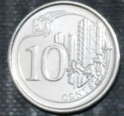 Лот: 15213732. Фото: 1. Экзотика с рубля (21290) Сингапур. Остальные страны