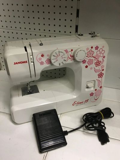 Лот: 15832274. Фото: 1. Швейная машина Janome E-line 15. Швейная, вязальная