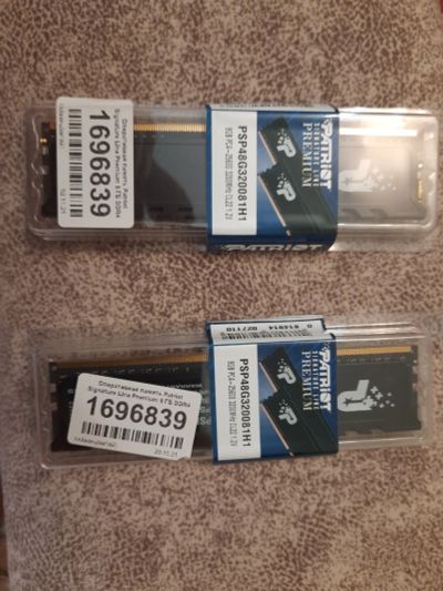 Лот: 18767044. Фото: 1. Оперативная память DDR4 Patriot... Оперативная память