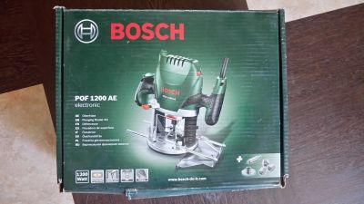 Лот: 12098028. Фото: 1. Фрезер Bosch POF 1200AE. Электроинструмент