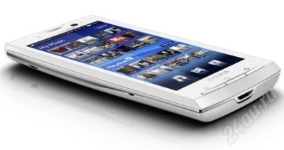 Лот: 420903. Фото: 1. SonyEricsson X10 Xperia GPS белый... Кнопочные мобильные телефоны