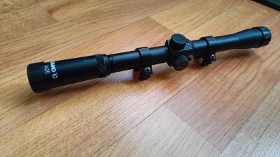 Лот: 25375778. Фото: 1. Оптический прицел Gamo4*20. Аксессуары, запчасти