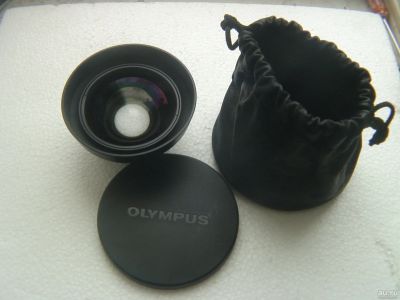 Лот: 14842499. Фото: 1. Olympus 0.7 Wide conversion lens... Конвертеры