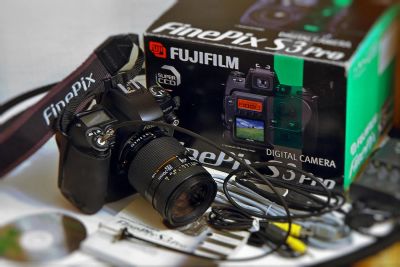 Лот: 8849959. Фото: 1. Fujifilm FinePix S3 Pro - Body... Цифровые зеркальные