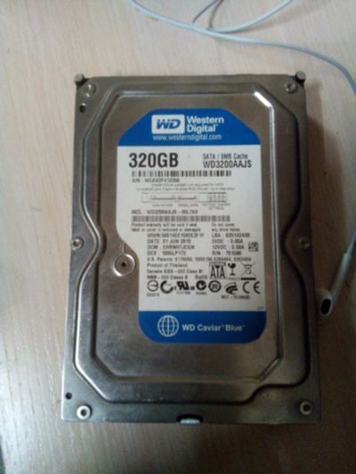 Лот: 15388458. Фото: 1. Жёсткий диск 320GB. Жёсткие диски (HDD)