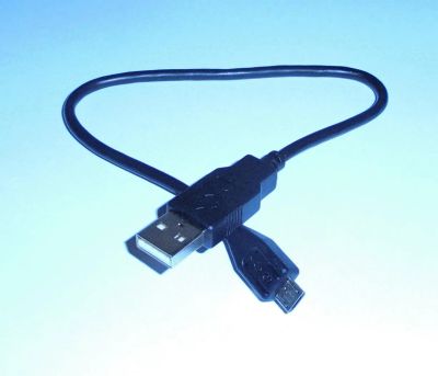 Лот: 10975317. Фото: 1. Кабель USB, чёрный. Дата-кабели, переходники
