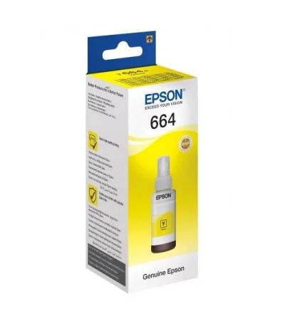 Лот: 18856264. Фото: 1. Чернила Epson T6644 yellow для... Картриджи, расходные материалы