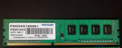 Лот: 20019037. Фото: 1. Оперативная память DDR3 Patriot... Оперативная память