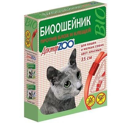 Лот: 10378531. Фото: 1. Биоошейник от блох и клещей "ДокторZOO... Ошейники, одежда, конное снаряжение