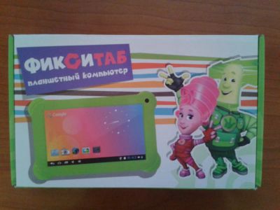 Лот: 4834268. Фото: 1. Детский планшетный компьютер ФикСиТАБ... Планшеты