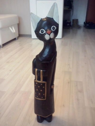 Лот: 5072545. Фото: 1. Кошка с базара вернулась. Другое (предметы интерьера)