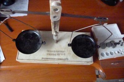 Лот: 14578478. Фото: 1. весы с гирями ВГУ-1 из СССР. Контрольно-измерительное оборудование