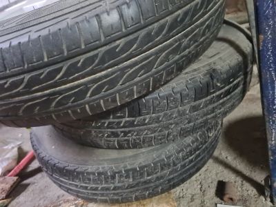 Лот: 20558690. Фото: 1. Шины Dunlop 145/80 R13 на дисках. Шины на дисках