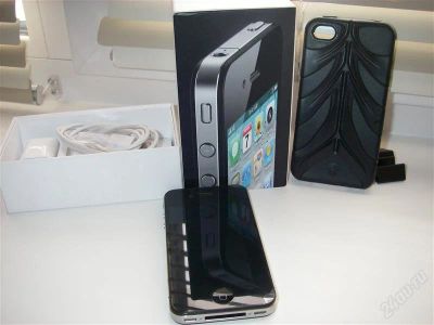Лот: 1523195. Фото: 1. iphone 4 16gb идеал. обмен на... Смартфоны