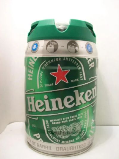 Лот: 4547533. Фото: 1. Пустой 5 л бочка Heineken. Баки, ёмкости