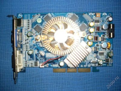 Лот: 1777393. Фото: 1. AGP 256Mb GeForce 7600GS. Видеокарты
