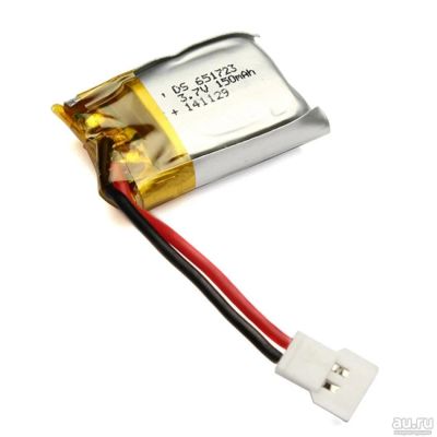 Лот: 8801446. Фото: 1. Li-ion аккумулятор 3,7v 150mah... Аккумуляторы