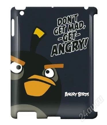 Лот: 2511329. Фото: 1. Чехол Gear4 Angry Birds для new... Чехлы, обложки