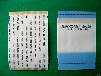 Лот: 13595305. Фото: 1. BN96-30720A Rev.00 шлейф tv Samsung. Запчасти для телевизоров, видеотехники, аудиотехники