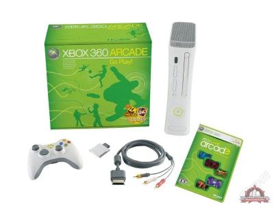 Лот: 1137741. Фото: 1. Xbox 360 Arcade в отличном состоянии. Игровые приставки, консоли