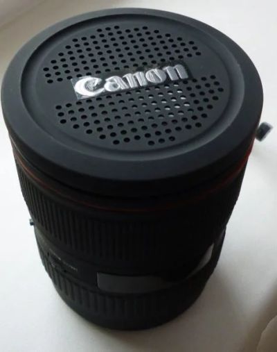 Лот: 5250739. Фото: 1. Колонки D600 "Фото объектив Canon... Портативные, беспроводные колонки