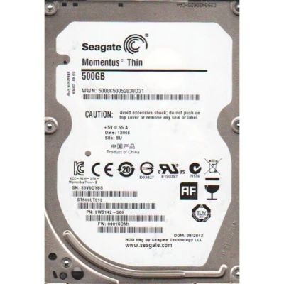 Лот: 4218407. Фото: 1. Жесткий диск 2.5" 500Gb Seagate... Жёсткие диски (HDD)