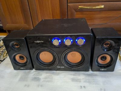 Лот: 25349672. Фото: 1. Компьютерные колонки 2.1 TopDevice... Активные акустические системы