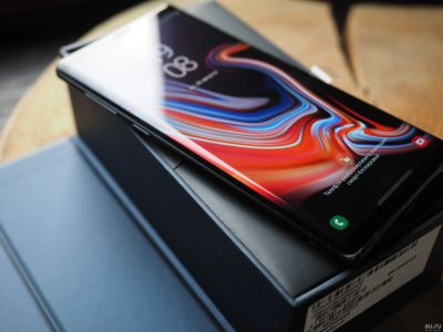 Лот: 14410377. Фото: 1. Samsung Galaxy Note 9 (черный... Смартфоны