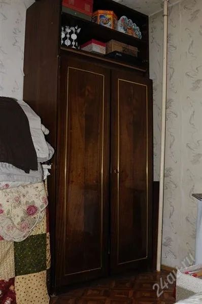 Лот: 1008409. Фото: 1. шкаф полированный для одежды. Шкафы, шкафы-купе